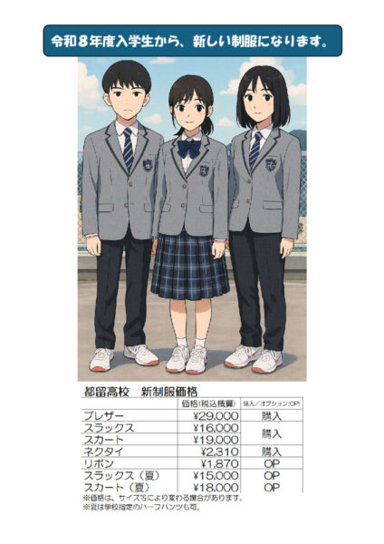 新制服デザイン・価格（HP)のサムネイル